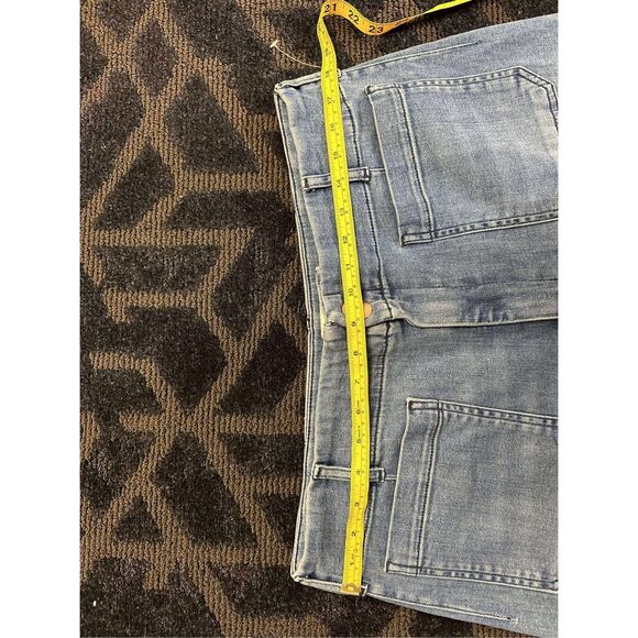 New Anthropologie The Colette Crop High-Rise Wide-Leg Jeans by Maeve sz 34T - Picture 8 of 16